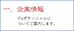 Ysポテンシャルについてご案内します。